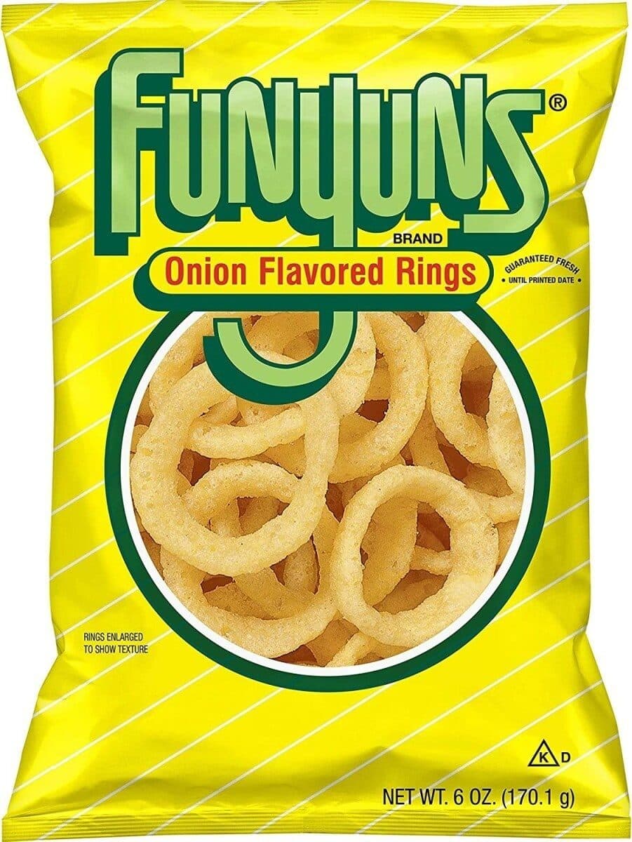Funyuns Snacks packshot