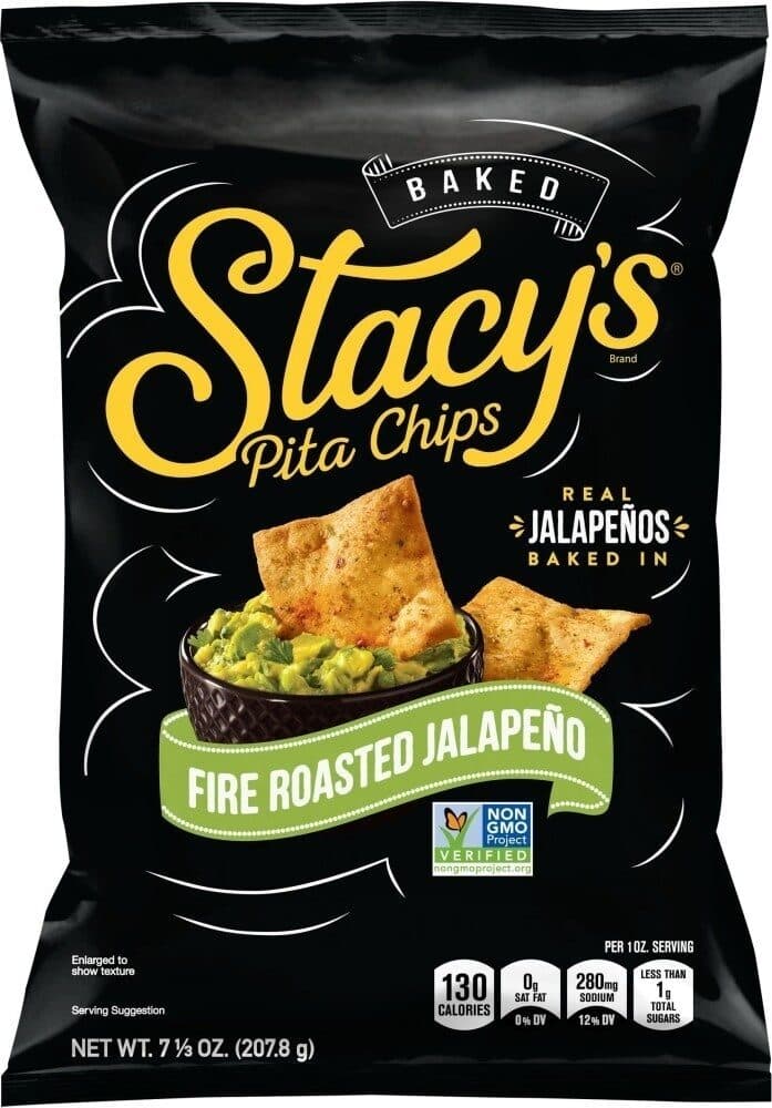 Stacy's Fire Roasted Jalapeño Pita Chips packshot