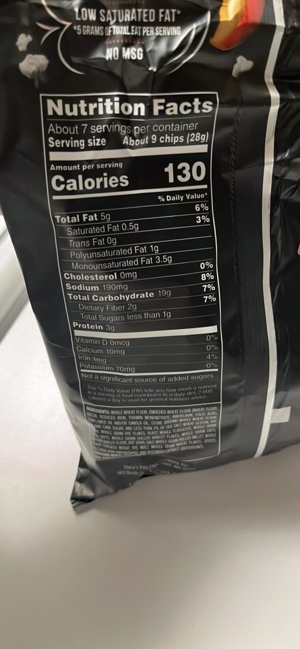 Stacy's Pita Chips packshot