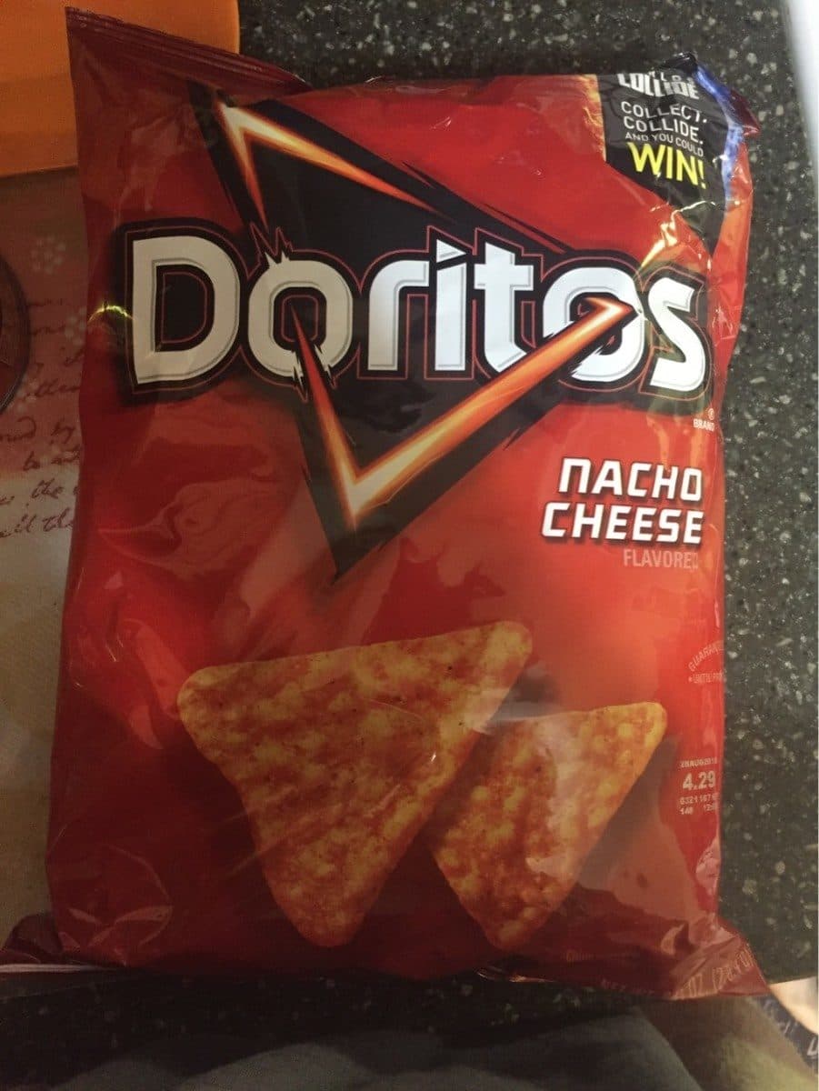 Doritos Nacho Cheese Flavored Tortilla Chips packshot