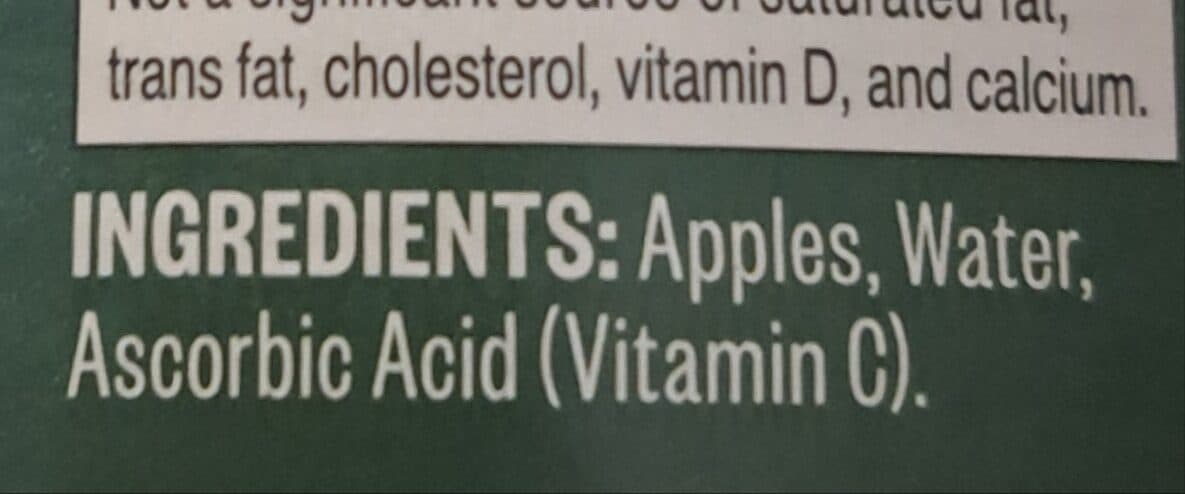 TREE TOP APPLE SAUCE packshot