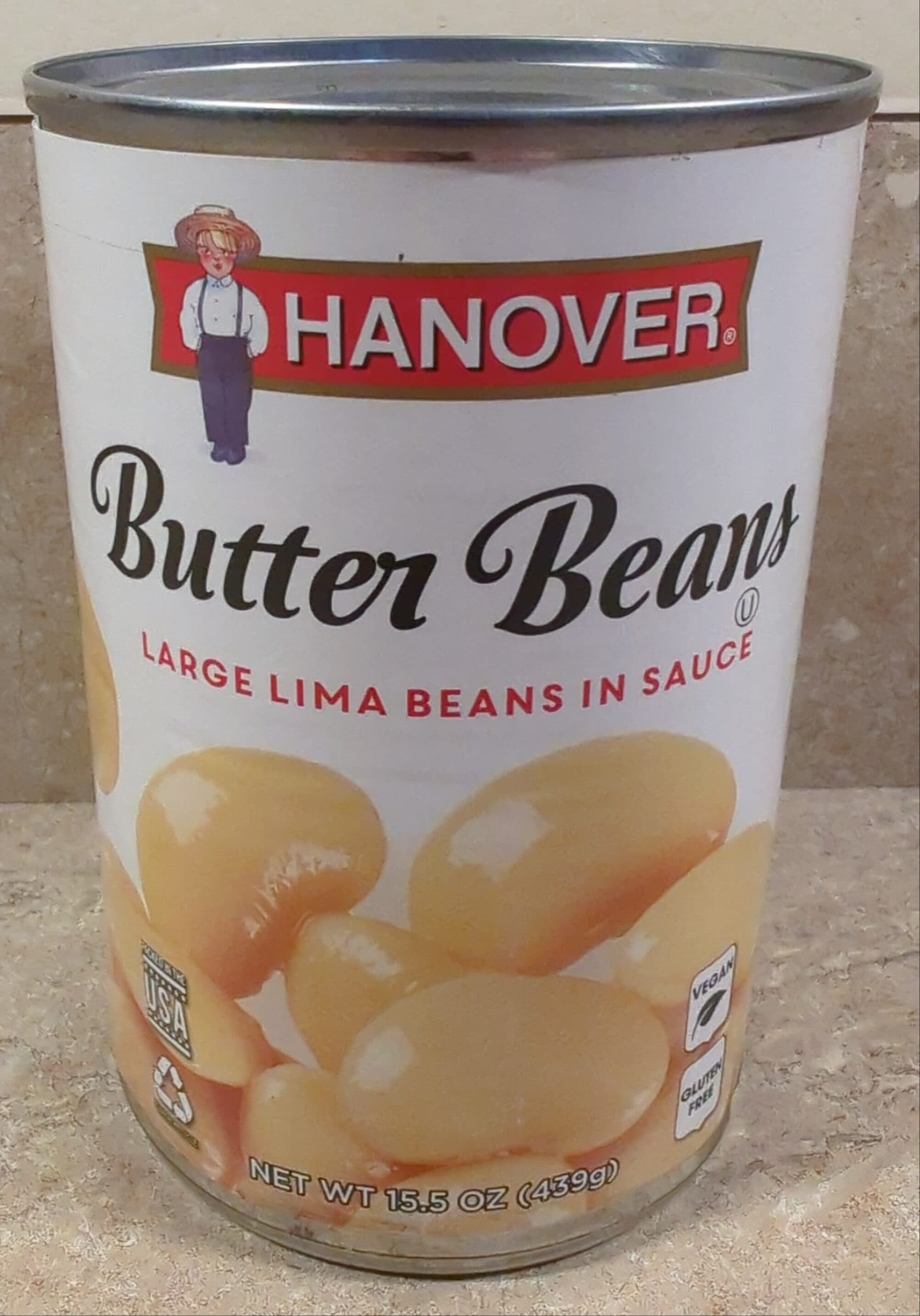 Hanover Butter Beans packshot