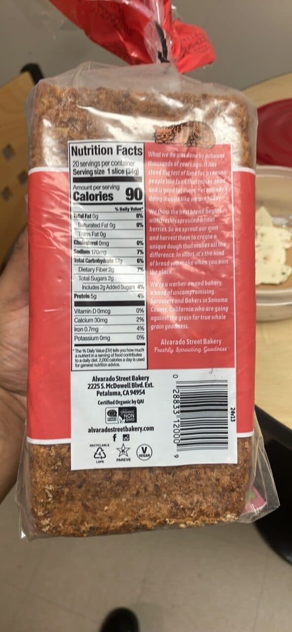 Alvarado St. Bakery Multigrain Bread packshot