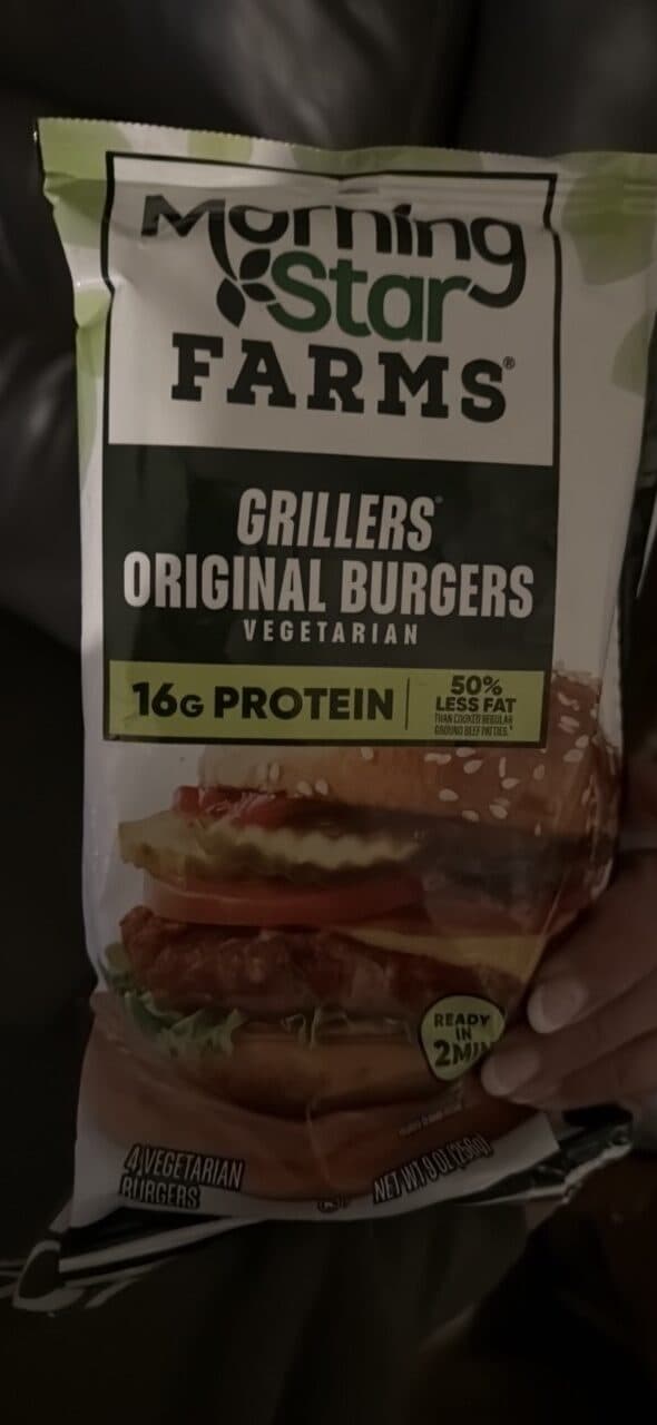 Morning Star Farms GRILLERS ORIGINAL BURGERS packshot