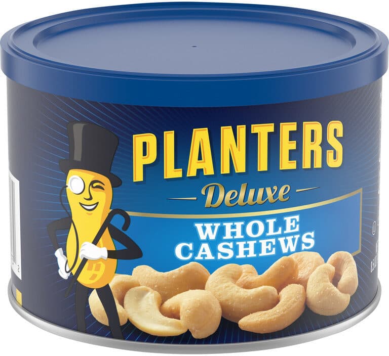 Planters Planters, deluxe whole cashews packshot