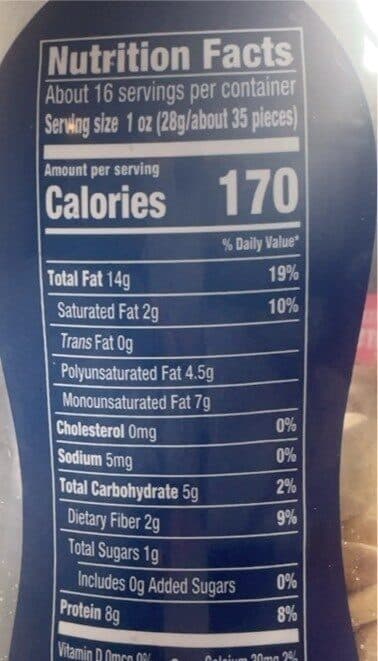 Planters Planters unsalted peanuts packshot