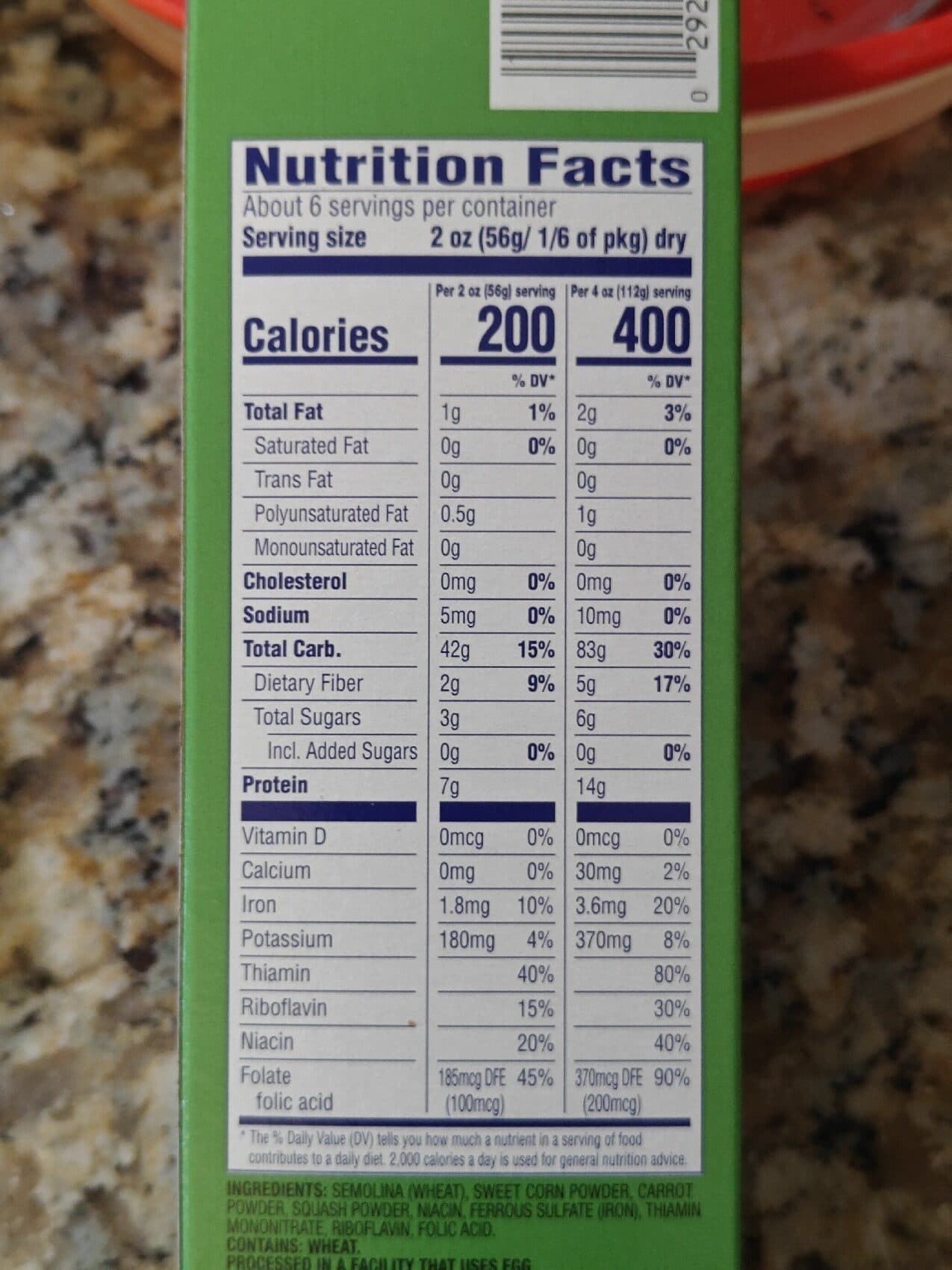 Mueller's Spaghetti packshot