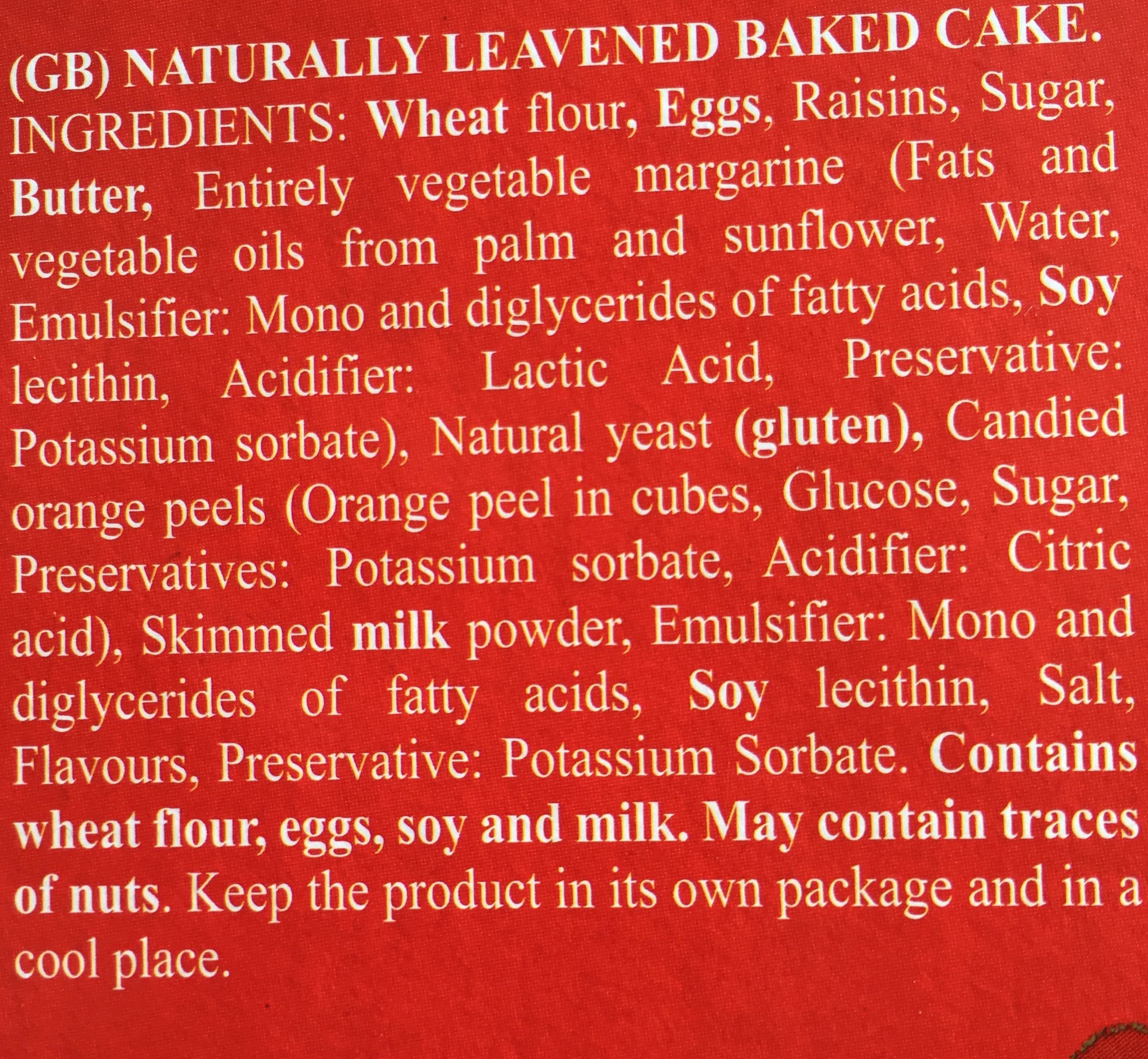 De Gigli Panettone packshot