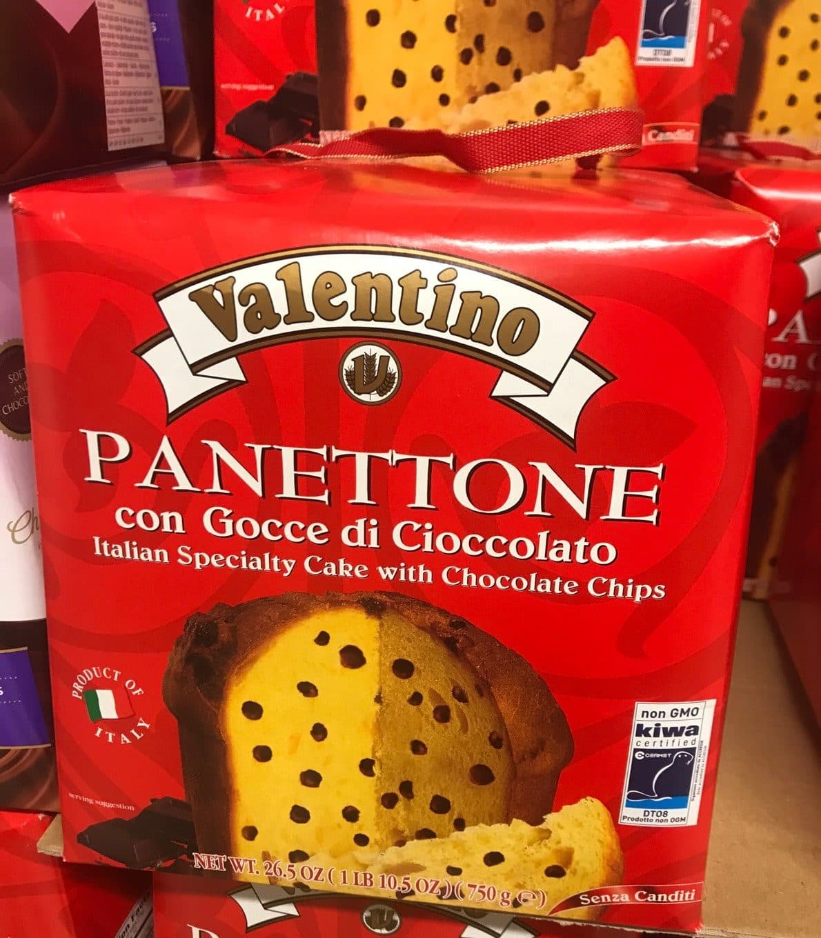 Valentino Panettone packshot
