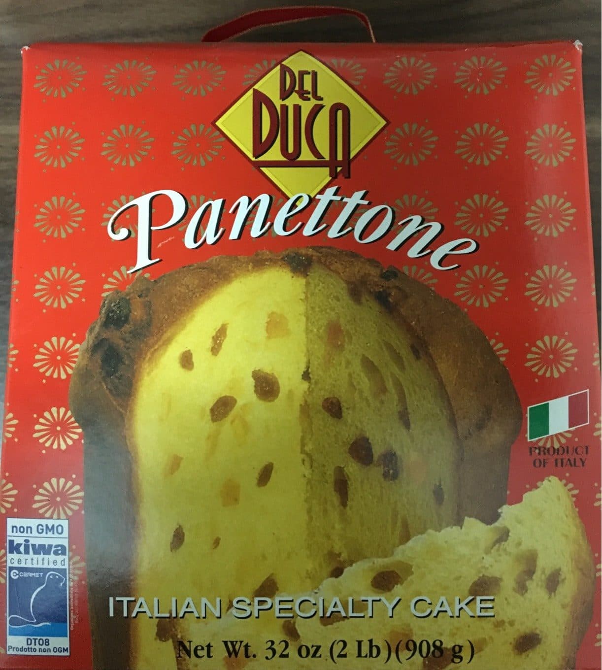 Valentino Panettone - Del Duca packshot