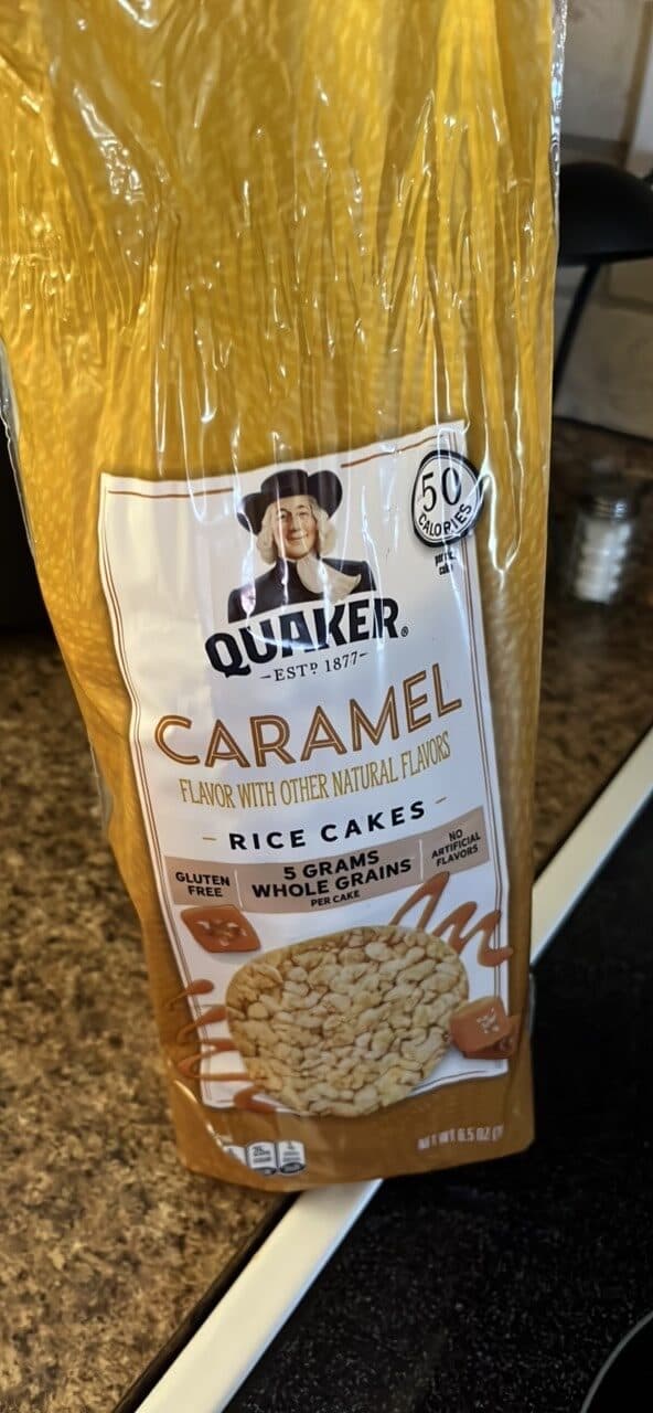 Quaker Caramel Rice Cakes packshot