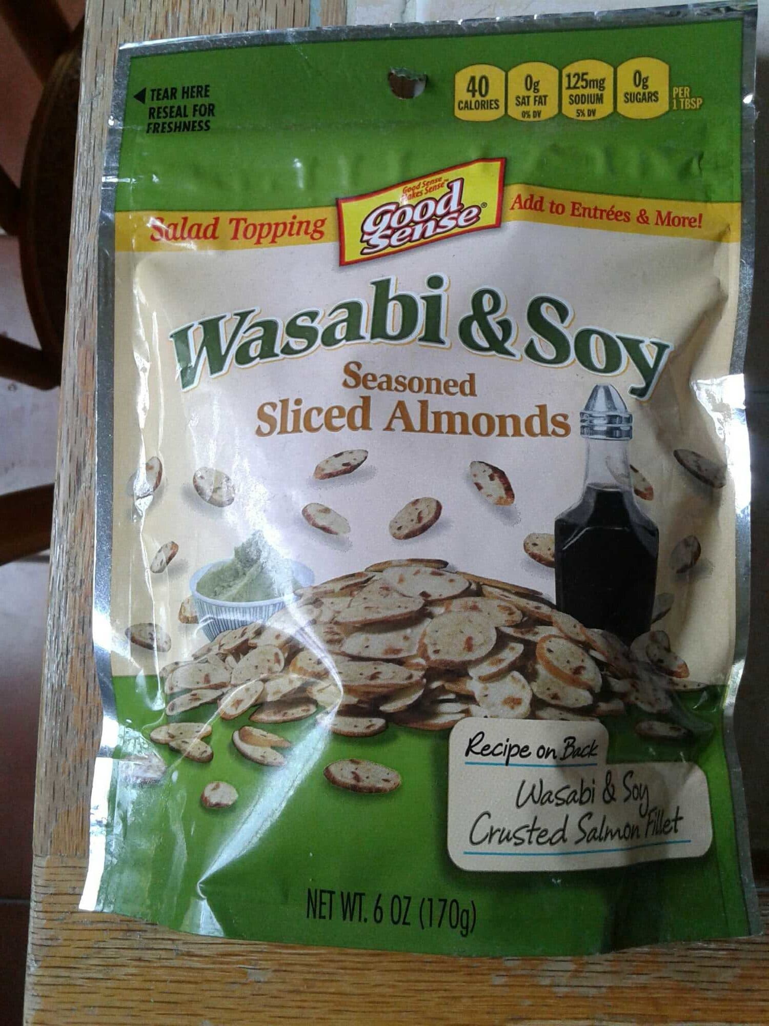 Good Sense Seasoned sliced almonds packshot