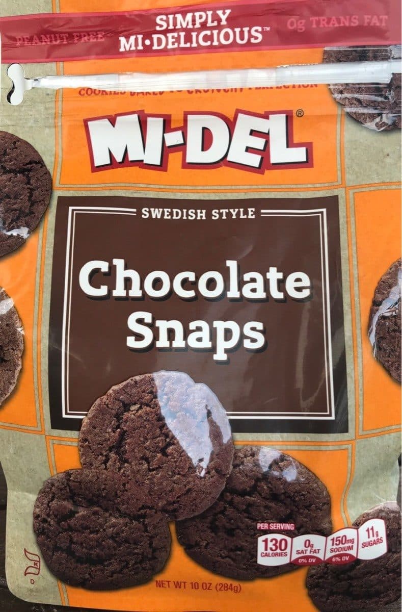 Open Food Facts Chocolate snaps packshot