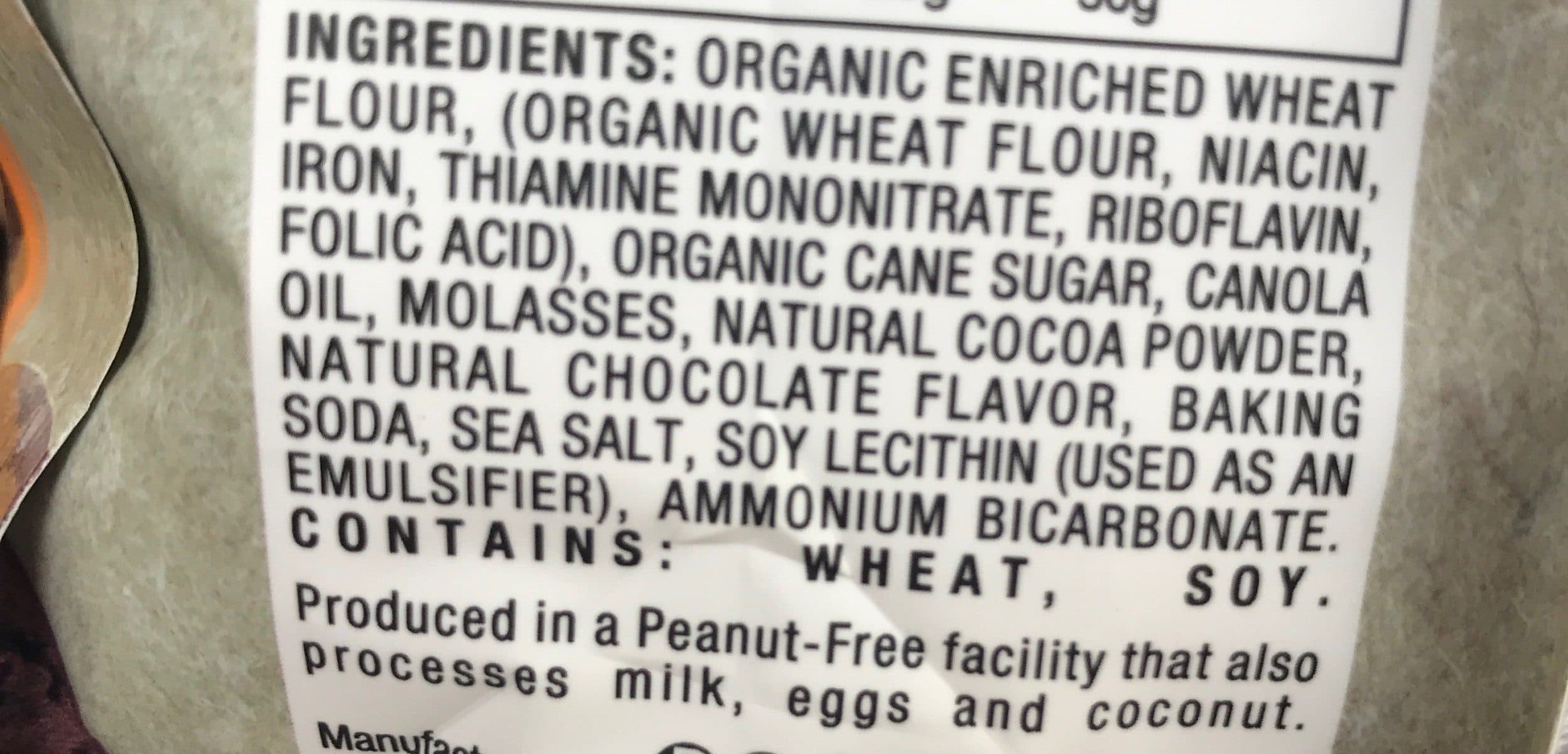 Open Food Facts Chocolate snaps packshot