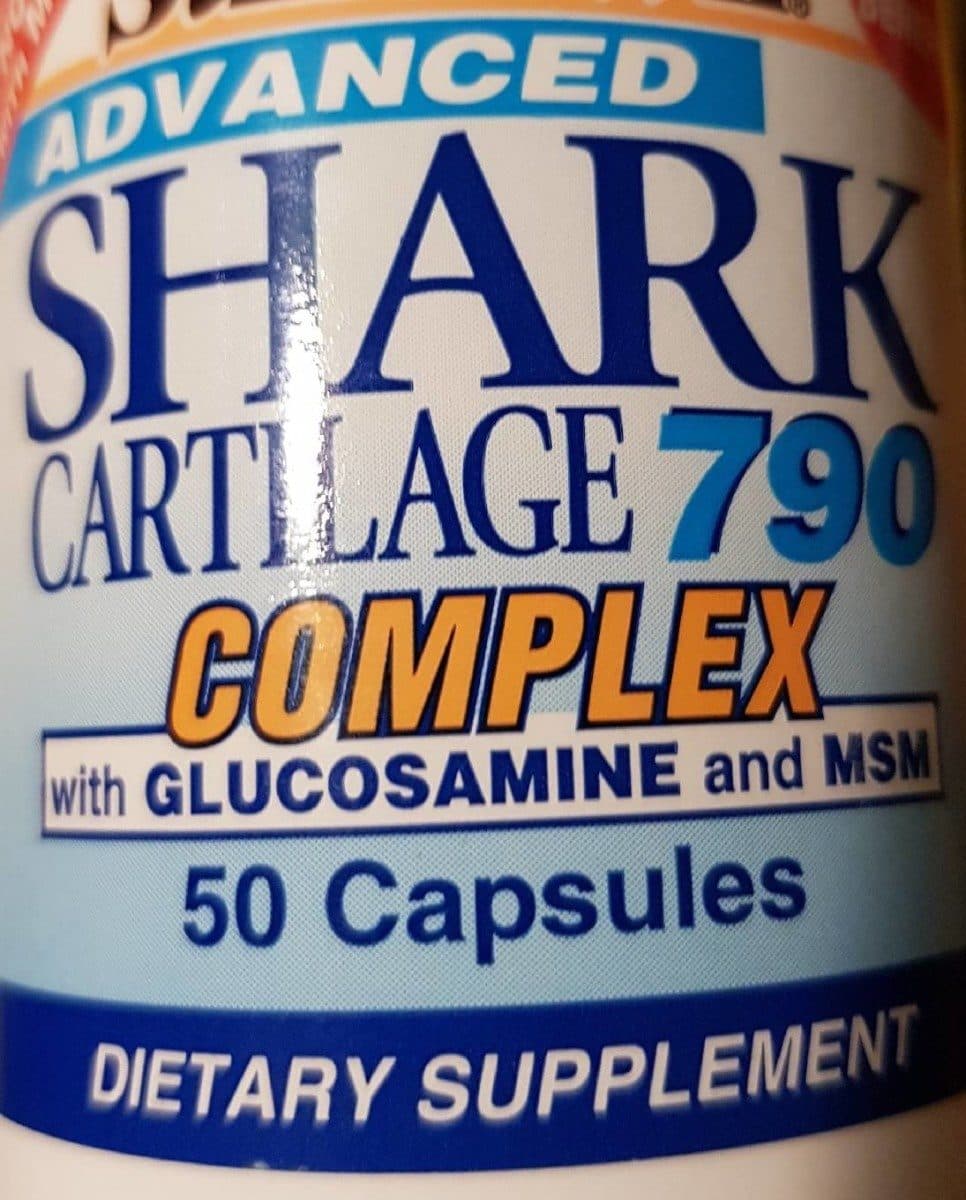 Open Food Facts Shark cartilage 790 complex packshot