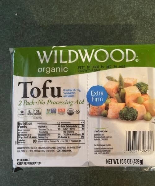 Wildwood Tofu packshot