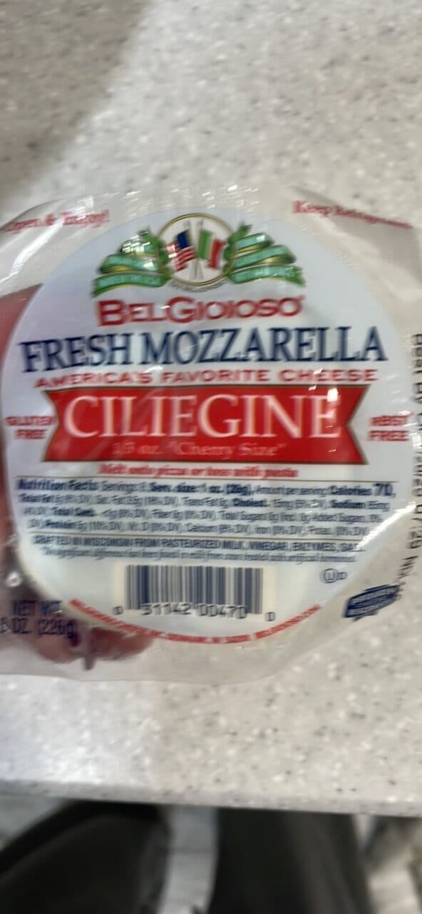 BelGioioso Fresh Mozzarella Ciliegine packshot