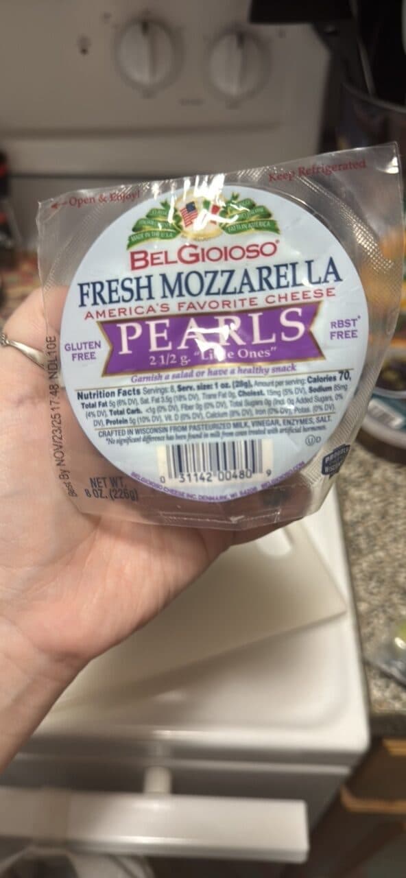 BelGioioso Fresh Mozzarella Pearls packshot