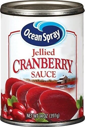 Ocean Spray Jellied Cranberry Sauce packshot
