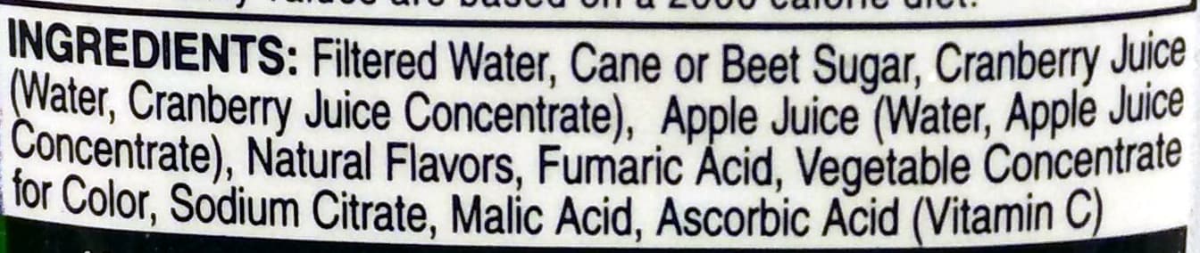 Ocean Spray Cranapple packshot