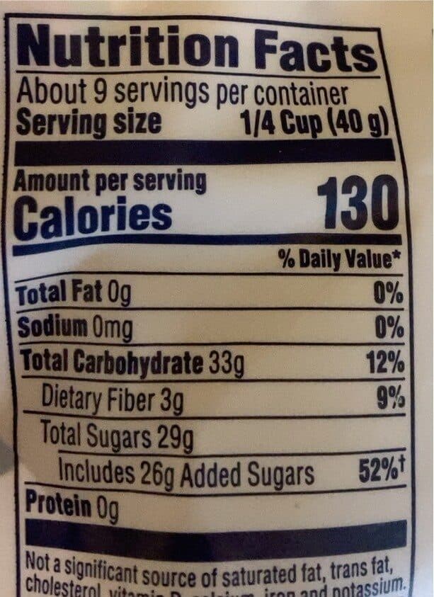 Ocean Spray CRAISINS DRIED CRANBERRIES packshot