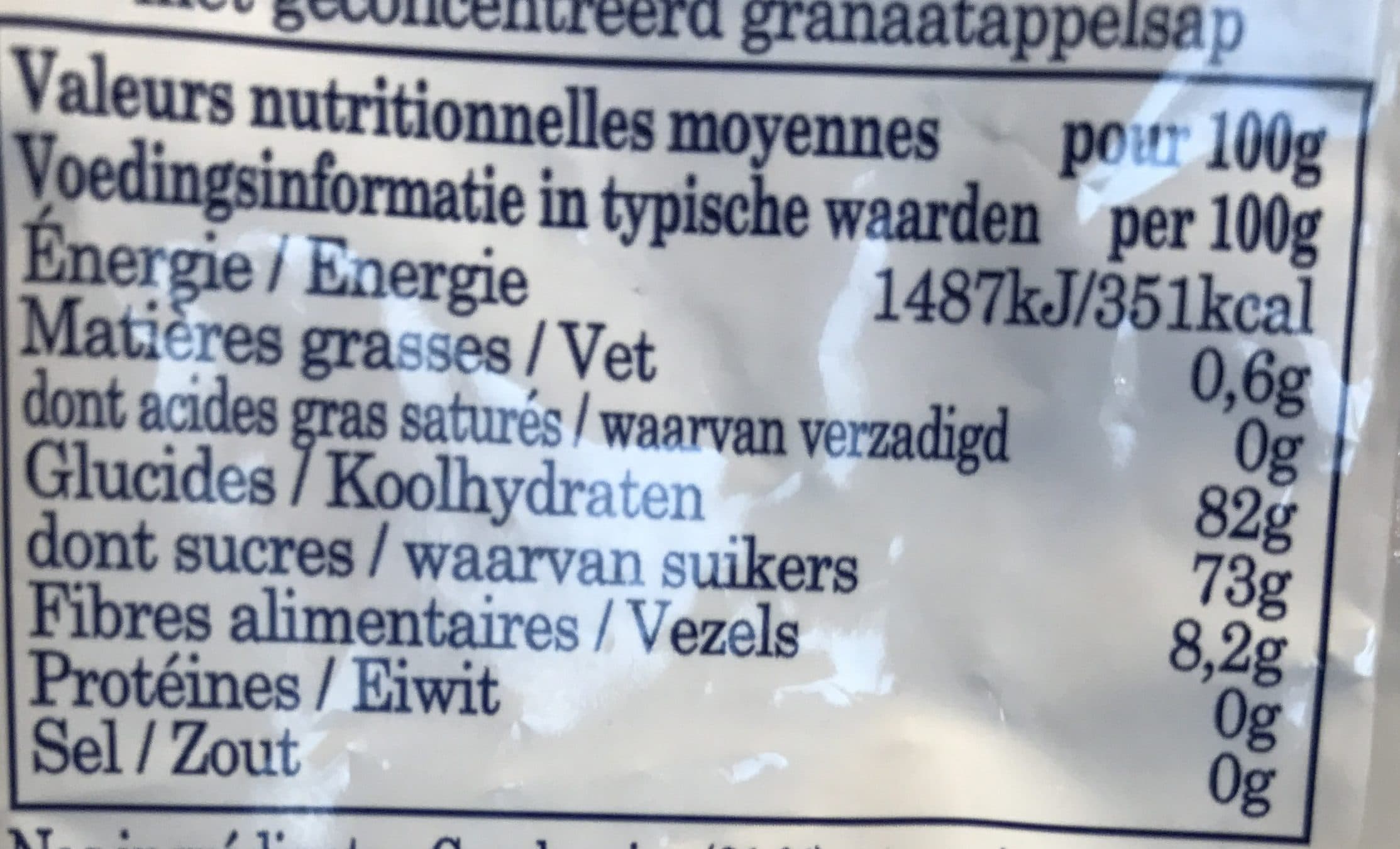 Ocean Spray Cranberries séchées packshot