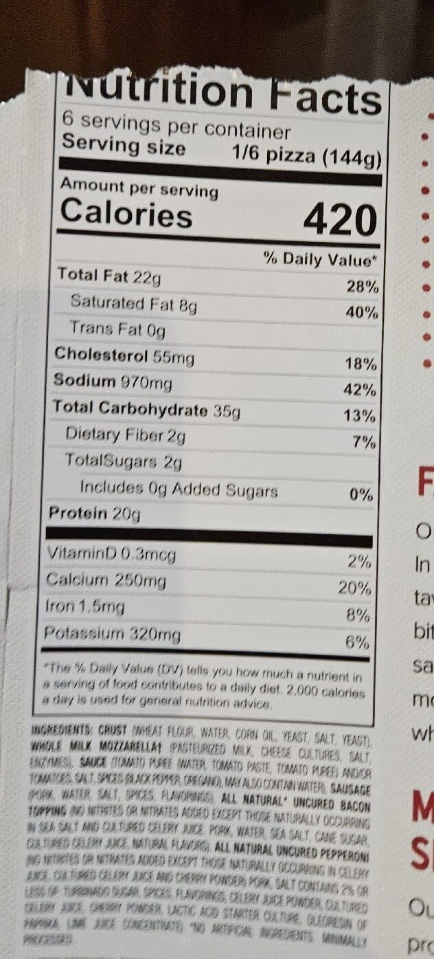 Home Run Inn Meat Lovers Signature Pizza packshot