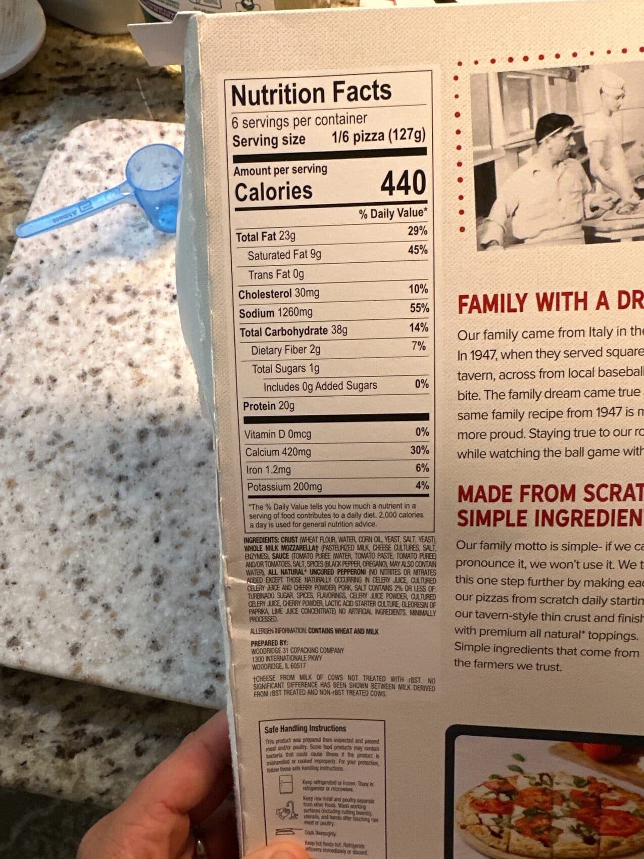 Home Run Inn Uncured Pepperoni Classic Pizza packshot