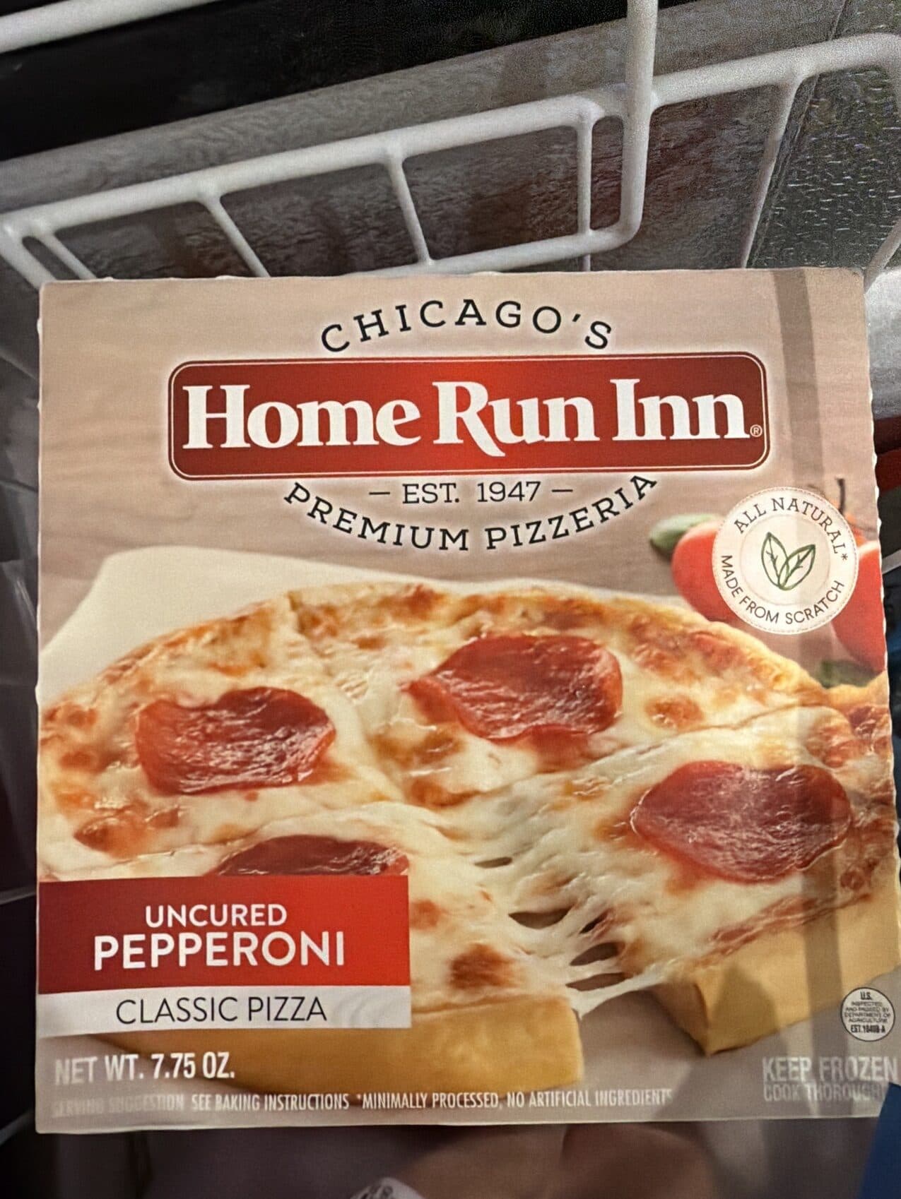 Home Run Inn Classic Uncured Pepperoni Pizza packshot