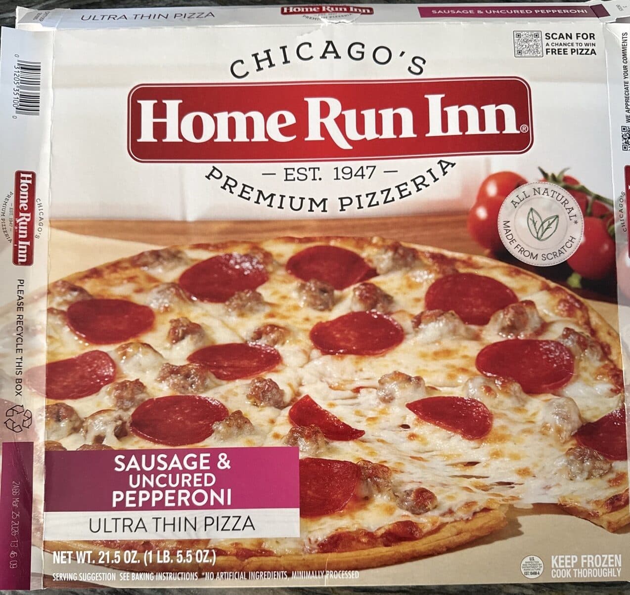 Home Run Inn Ultra Thin Sausage & Uncured Pepperoni Pizza packshot