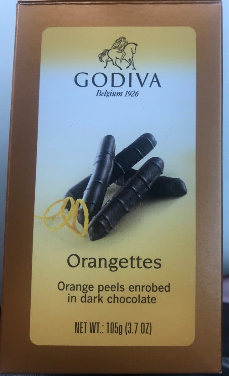 Godiva Orangettes packshot