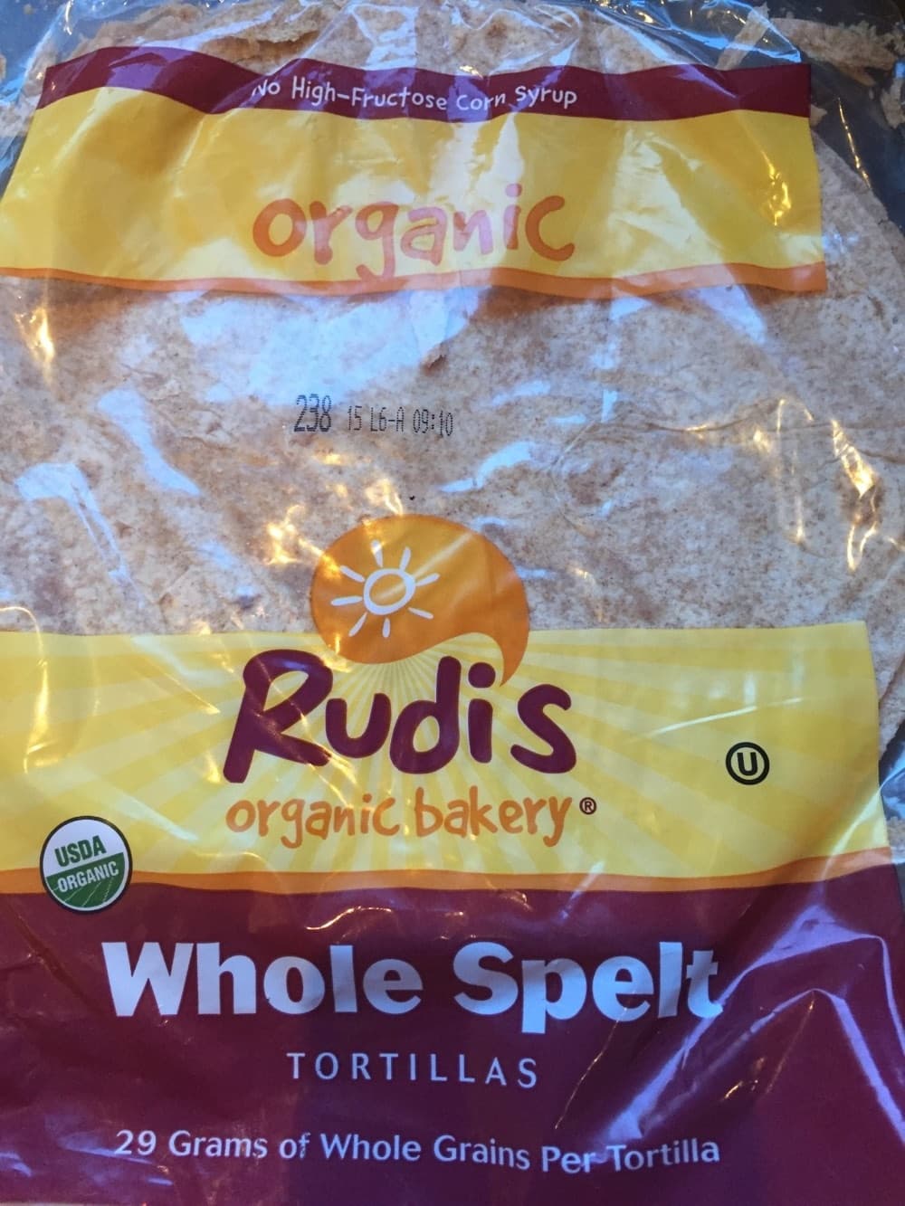 Rudi's Organic Bakery Organic Whole Spelt Tortillas packshot