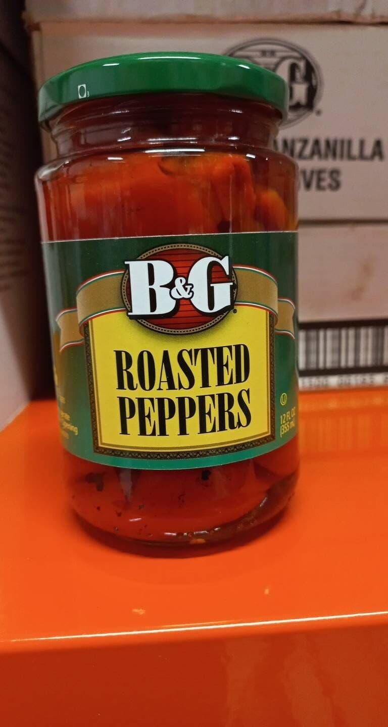 B&G Roasted Peppers packshot