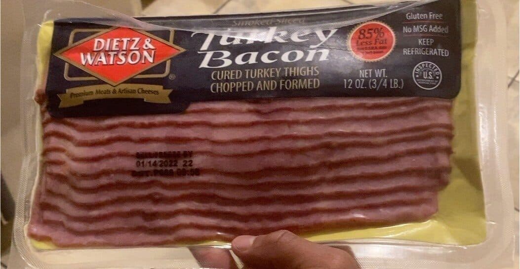 Dietz & Watson Smoked Sliced Turkey Bacon packshot
