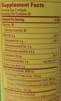 Nature Made Fish oil packshot