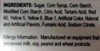 Warheads Chewy Cubes 6 Assorted Flavors packshot