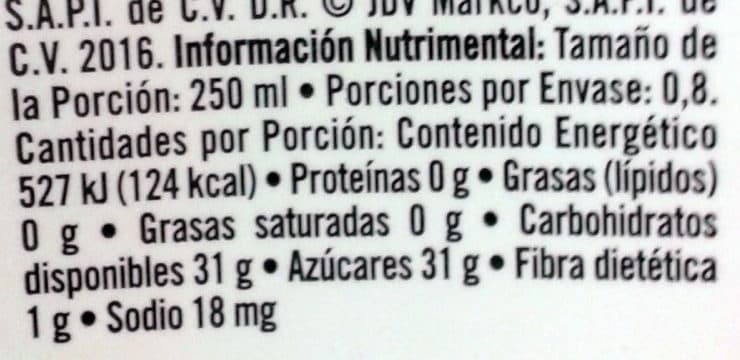 del Valle Néctar de mango packshot