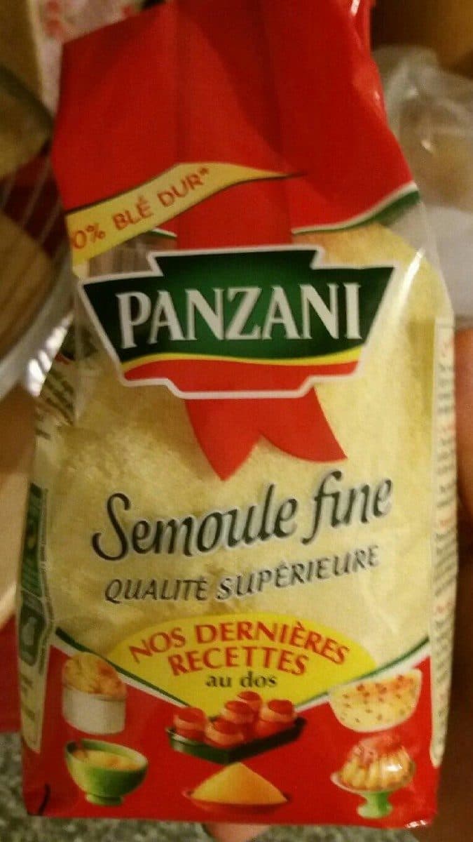 Panzani Semoule fine packshot