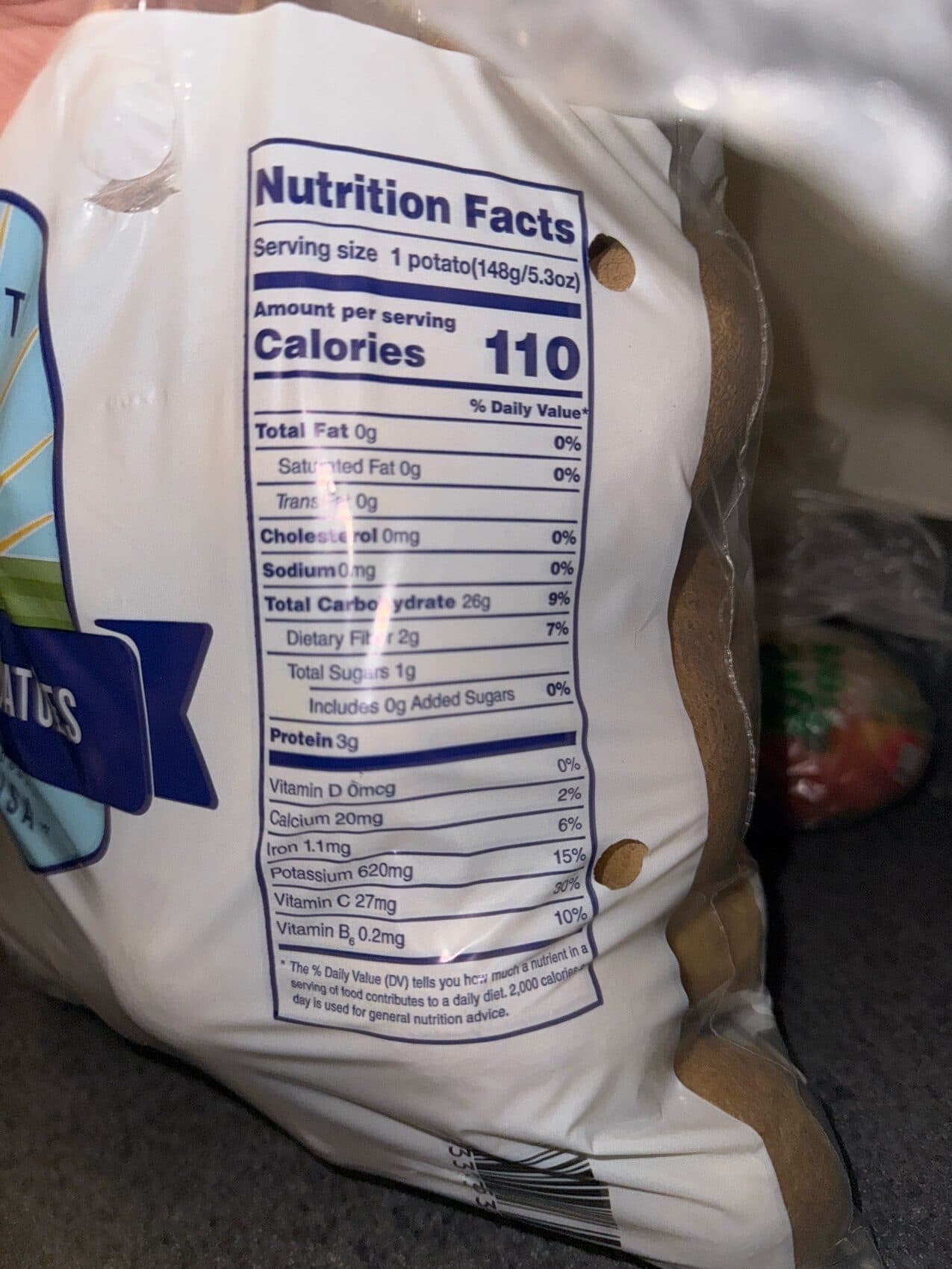 Cream of the Crop Premium Sized Russet Potatoes packshot