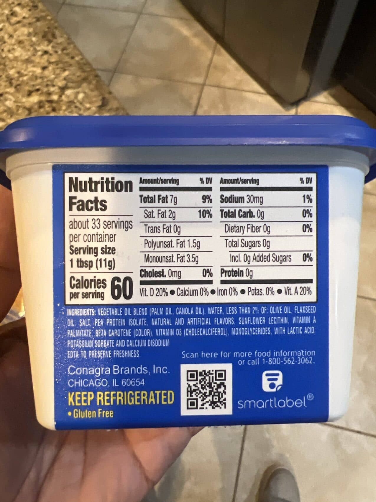 Smart Balance Low Sodium Whipped Imitation Butter packshot