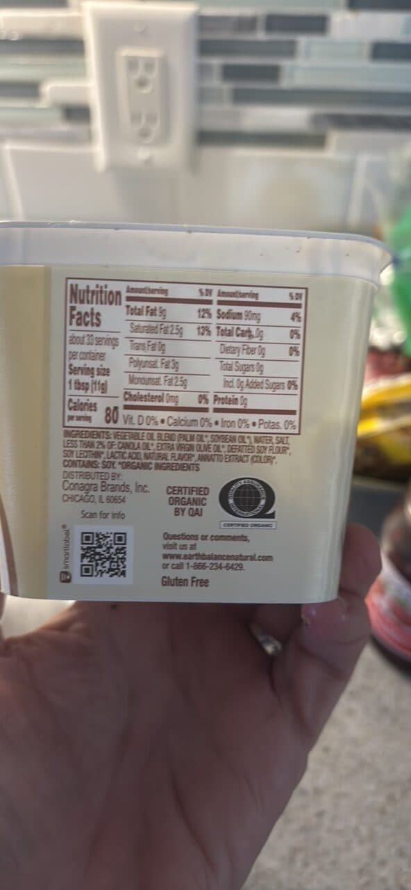earth balance plant butter packshot