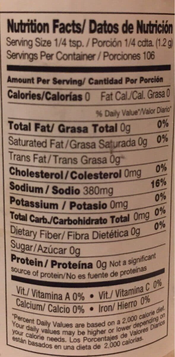 Badia Garlic Salt packshot