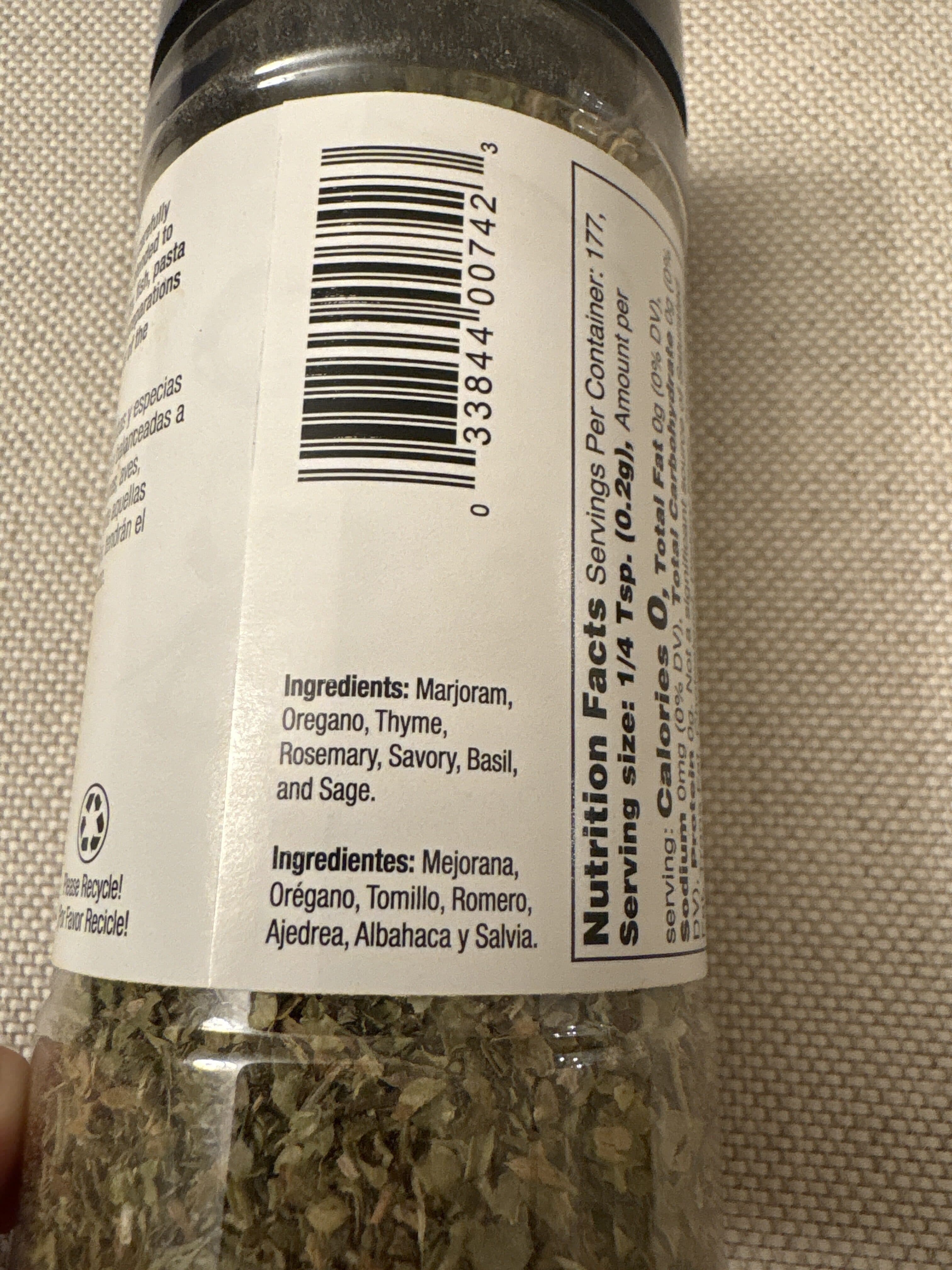 Badia Italian Seasoning Mediterranean Blend packshot