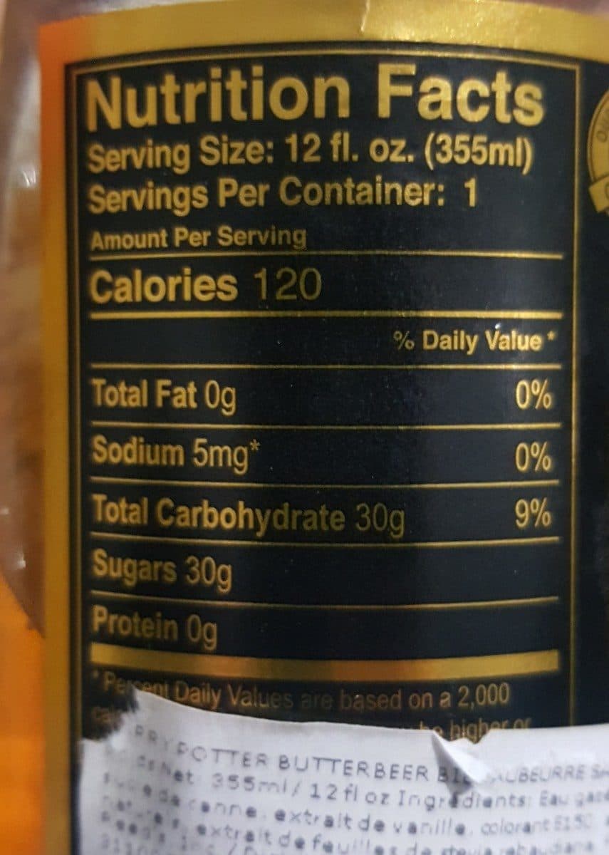 Reed's Flying Cauldron Butterscotch Beer packshot