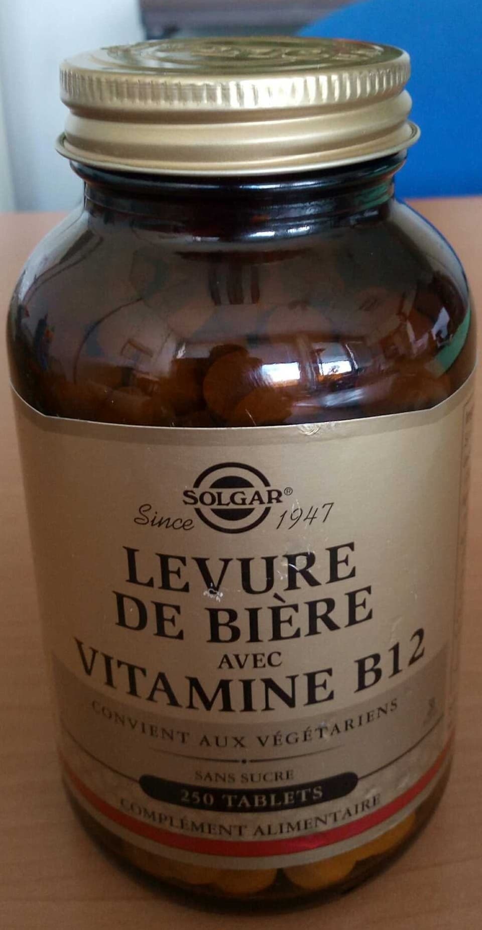 Solgar Levure de bière avec vitamine B12 packshot