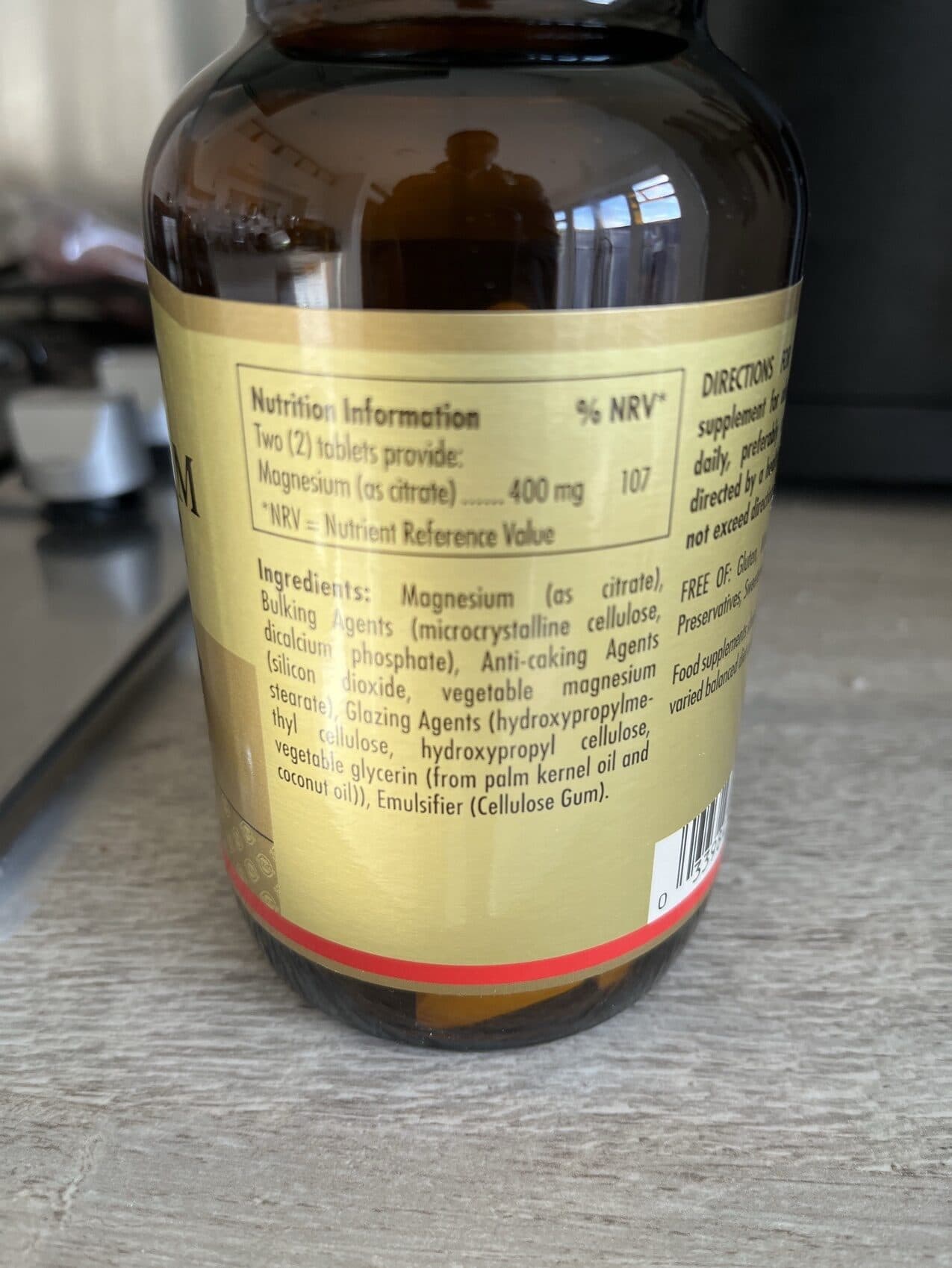 Solgar Magnesium Citrate packshot