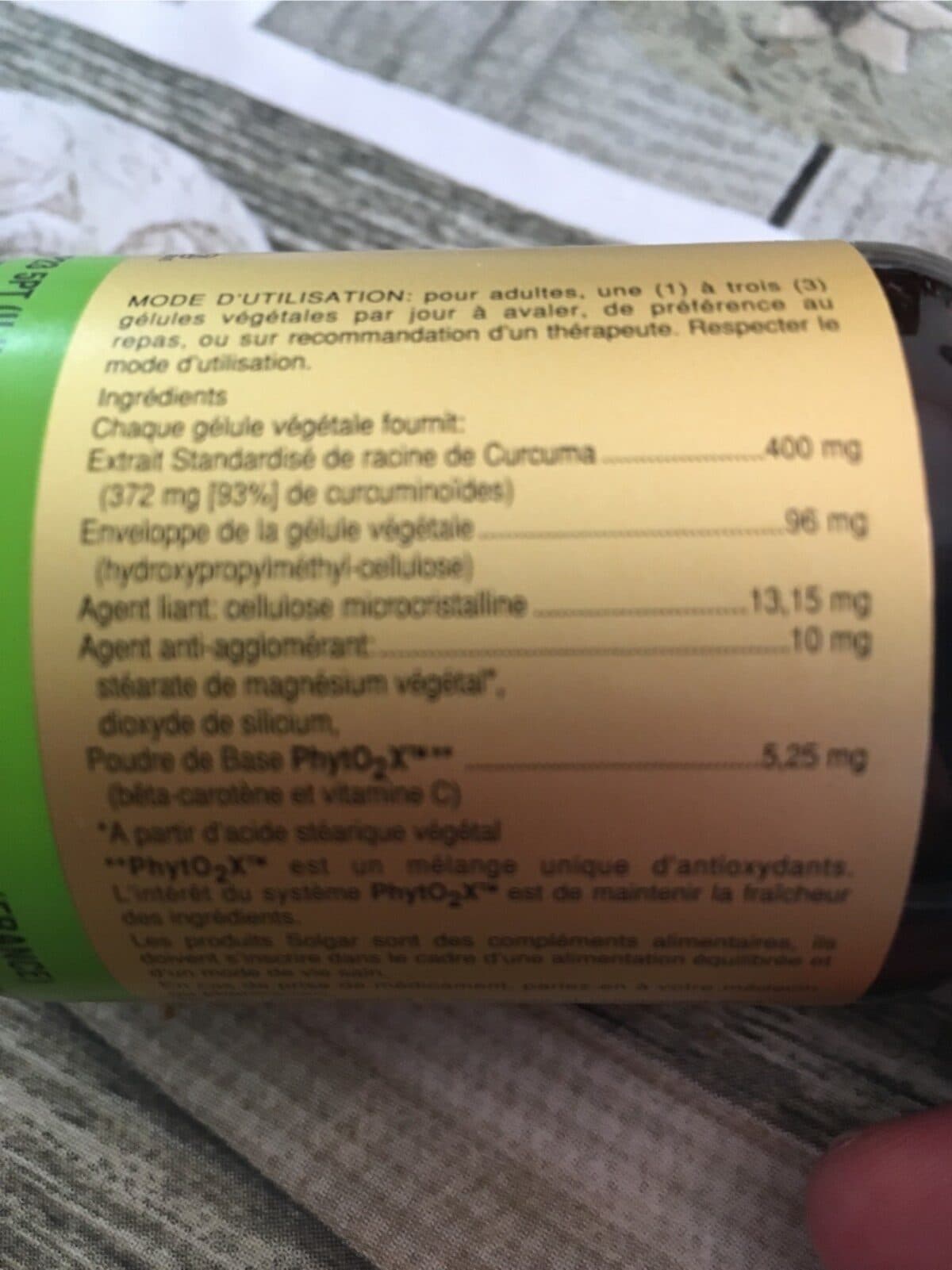 Solgar >curcuma - 60 G?lules - Solgar packshot