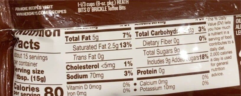 Heath English Toffee Bits packshot