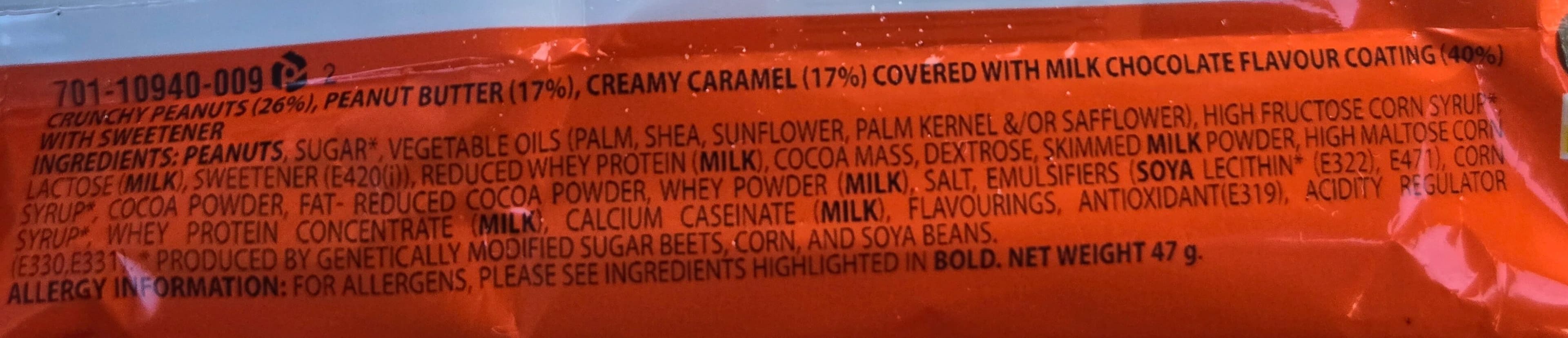 Reese's NUTRAGEOUS packshot