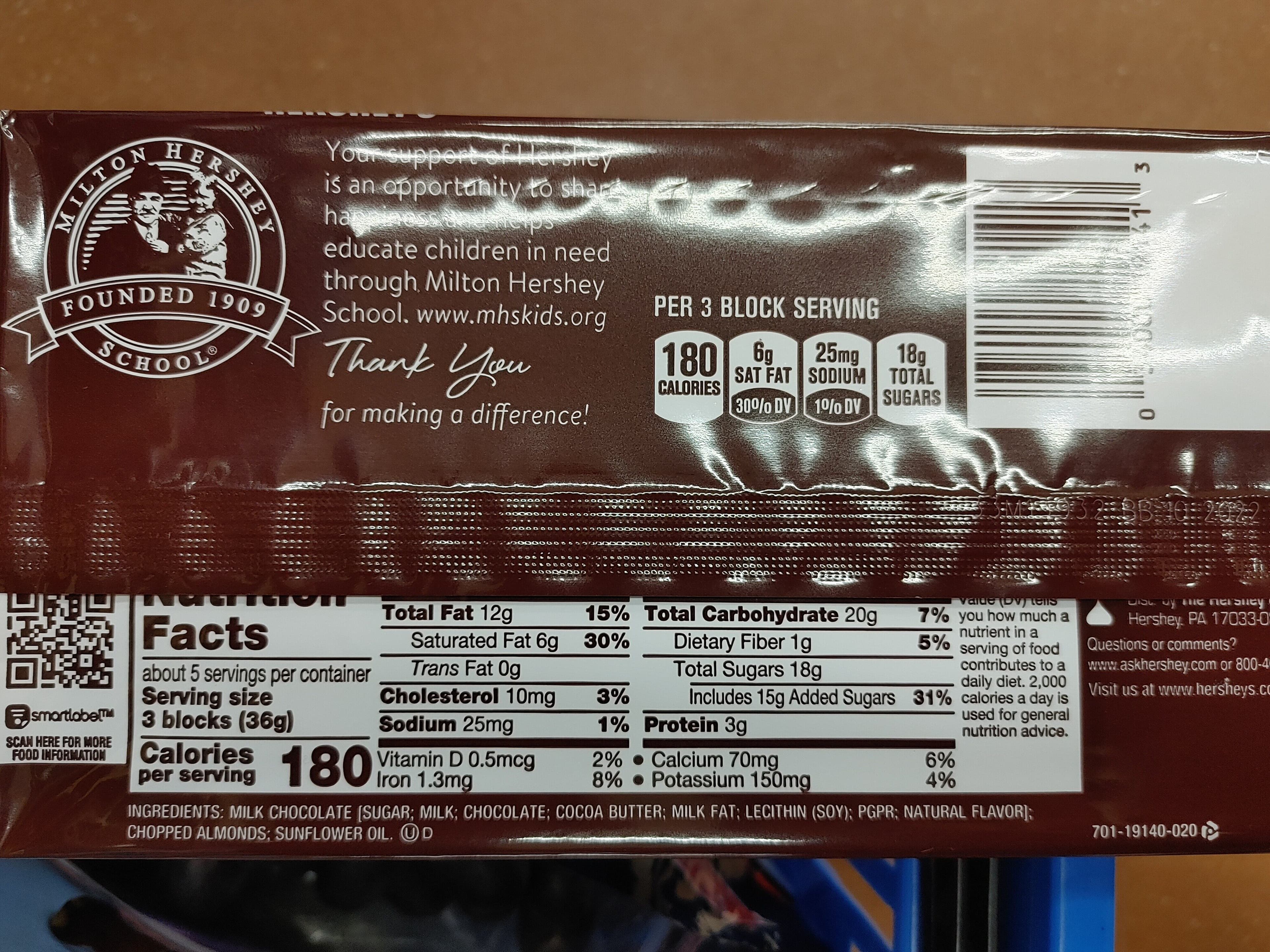 Open Food Facts Hershey packshot